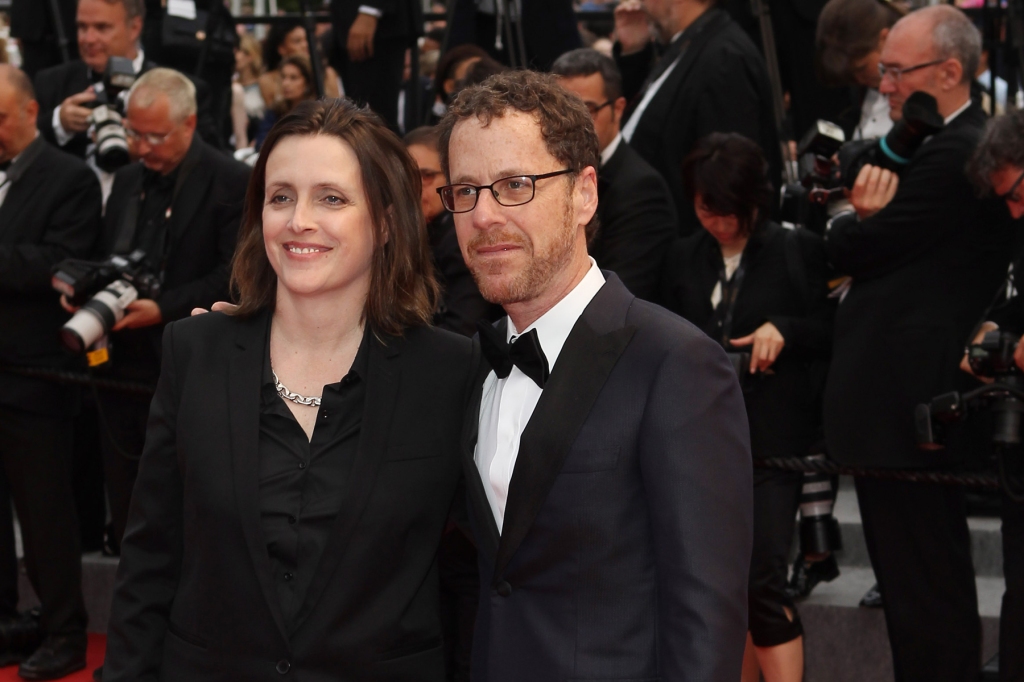 CANNES, FRANCE - MAY 23: Tricia Cooke and Ethan Coen attend the 