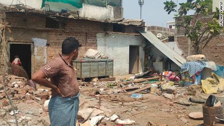 His house was demolished because he is Muslim, he says