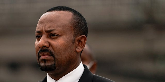 ADDIS ABABA, ETHIOPIA - JUNE 13: Ethiopian Prime Minister Abiy Ahmed attends the inauguration of the newly remodeled Meskel Square on June 13, 2021 in Addis Ababa, Ethiopia.