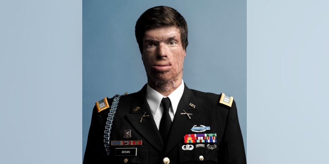 Afghanistan War veteran Sam Brown, who's running for Senate in Nevada.