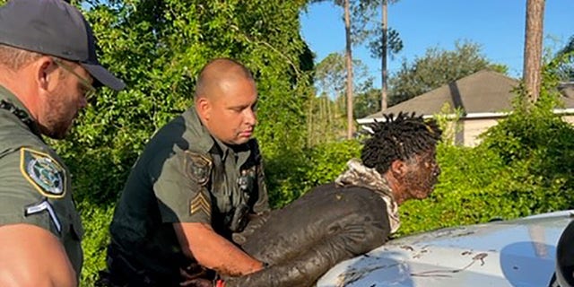 Sterling Orlando Davis-Jones was arrested Monday in connection with an armed carjacking. He has a criminal record dating back to when he was 10 years old, authorities said.